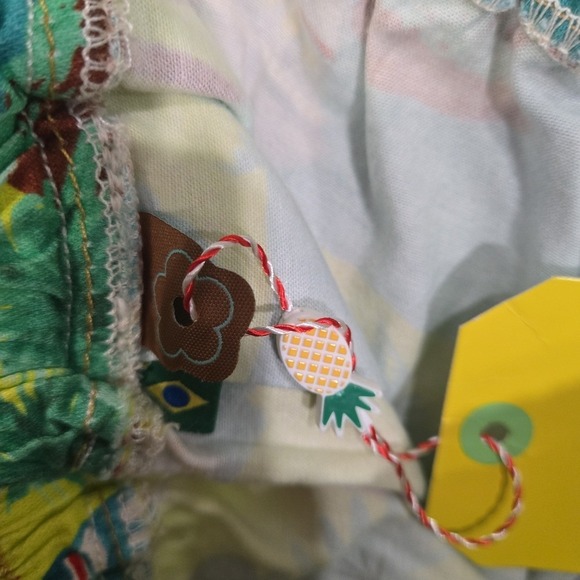 Farm Rio Ilha Alienígena Print Pants NWT Size P (Small) - Picture 3 of 8